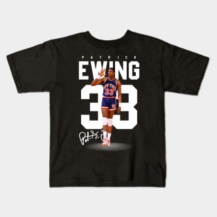 Patrick Ewing Original Aesthetic Tribute 〶 Kids T-Shirt